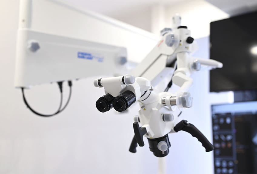 伊勢原の歯医者 越光歯科医院のマイクロスコープ