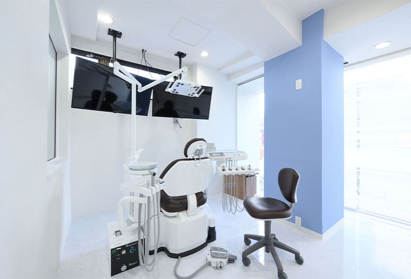 伊勢原の歯医者 越光歯科医院の診察・診療・オぺ室