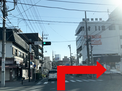 国道246号方面よりお越しの患者様